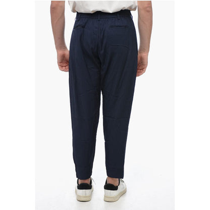 4SDesigns Twill Chino Pants with Drawstring