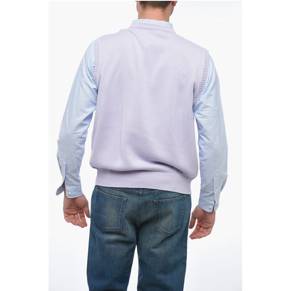 Corneliani Sleeveless Cotton Pullover