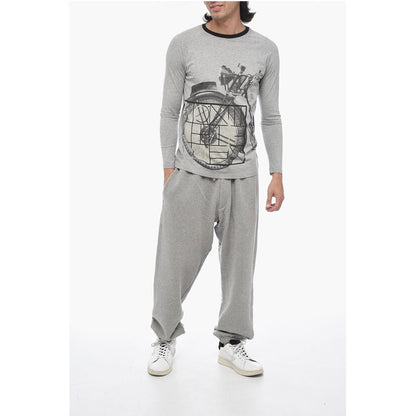 Corneliani TREND Printed Long Sleeved T-shirt