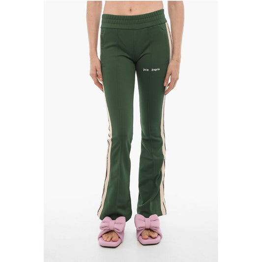 Palm Angels Flared Joggers with Contrasting Side Band