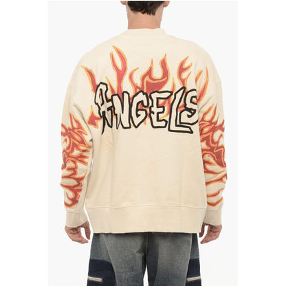 Palm Angels Printed Turtleneck Sweatshirt