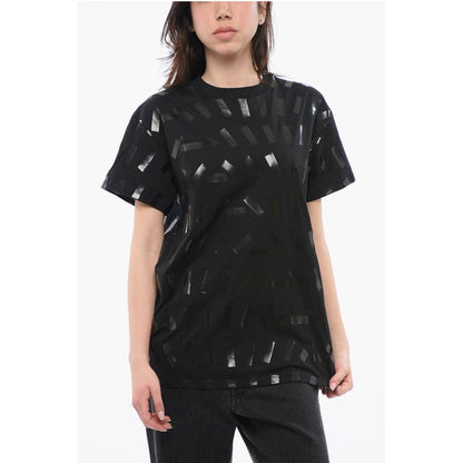Maison Margiela MM0 Printed Cotton Crew Neck T-Shirt