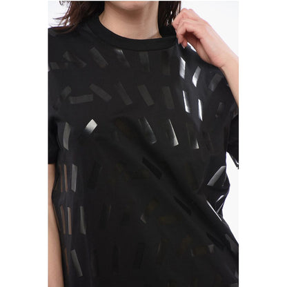 Maison Margiela MM0 Printed Cotton Crew Neck T-Shirt