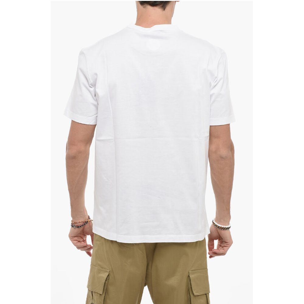 Dsquared² Printed Crewneck T-shirt with Multicolored Logo
