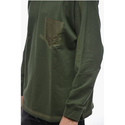 Paul & Shark WHITE MOUNTAINEERING Brushed Cotton Crew-neck Sweatshirt wit