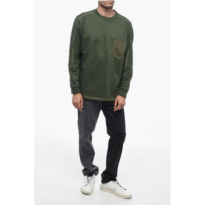 Paul & Shark WHITE MOUNTAINEERING Brushed Cotton Crew-neck Sweatshirt wit