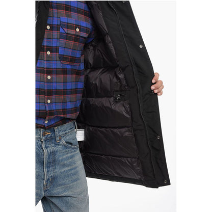 Woolrich Cotton and Nylon CLEVELAND Down Jacketwith Hidden Closure