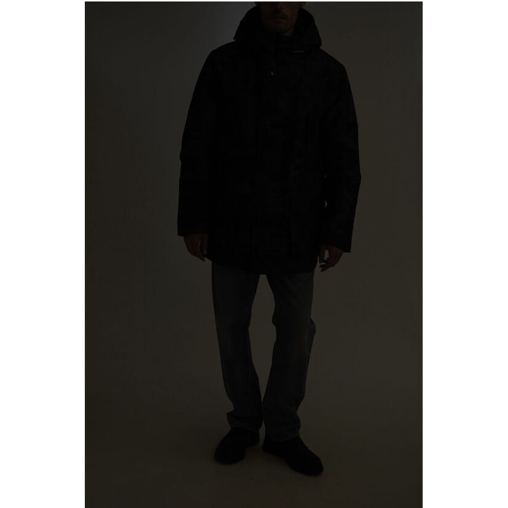Woolrich Camouflage GTX Utility Down Jacket with Hood