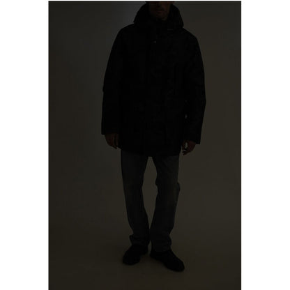 Woolrich Camouflage GTX Utility Down Jacket with Hood