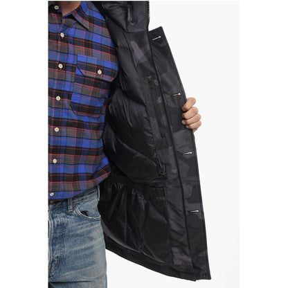 Woolrich Camouflage GTX Utility Down Jacket with Hood