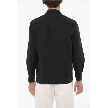 Neil Barrett Standard Collar EYELET Loose Fit Shirt