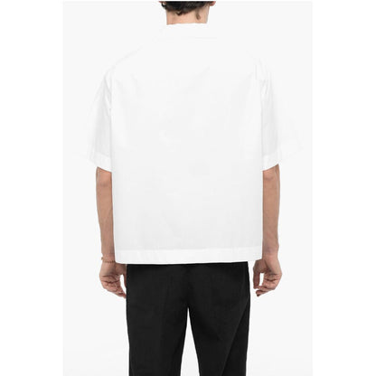 Neil Barrett Cotton Boxy Fit Shirt with Breast-Pocket