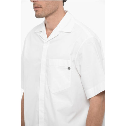 Neil Barrett Cotton Boxy Fit Shirt with Breast-Pocket
