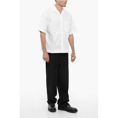 Neil Barrett Cotton Boxy Fit Shirt with Breast-Pocket