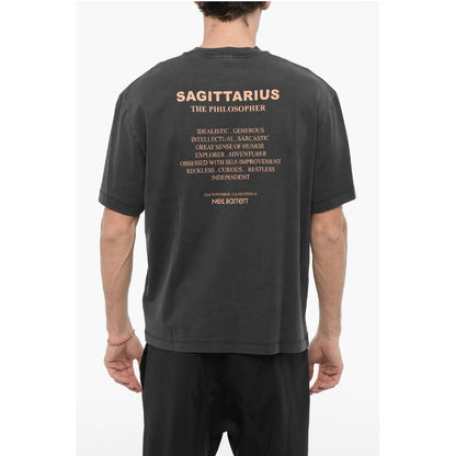 Neil Barrett Slim Fit SAGITTARIUS THE PHILOSOPHER Crew-Neck T-shirt