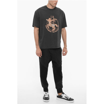 Neil Barrett Slim Fit SAGITTARIUS THE PHILOSOPHER Crew-Neck T-shirt