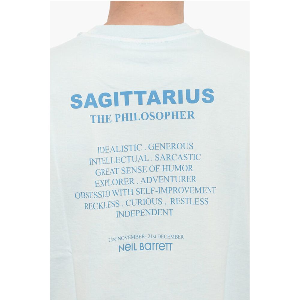 Neil Barrett Printed SAGITTARIUS THE PHILOSOPHER Crew-neck T-Shirt