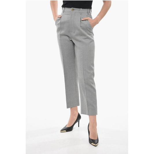 Gucci Single-pleated Wool Chinos Pants