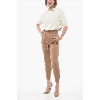 Burberry Cashmere Blend Sweatpants with Cuffs