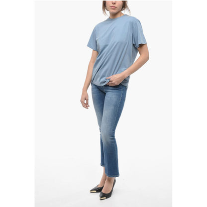 Chloé Crew Neck Monochrome Cotton T-Shirt