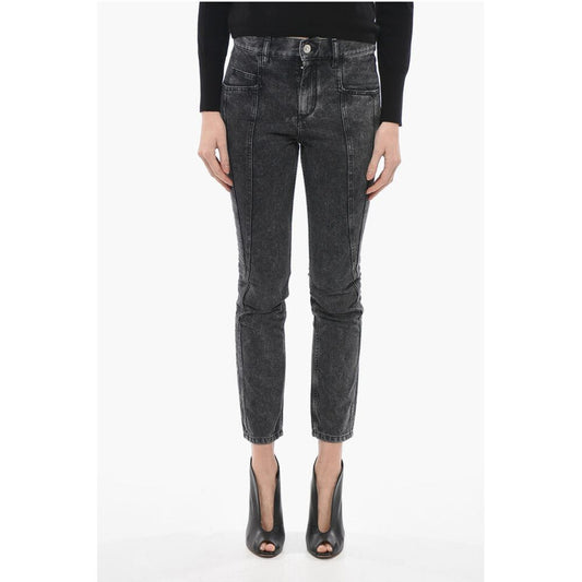 Isabel Marant Low Rise VIKIRA Slim Fit Denims 16cm