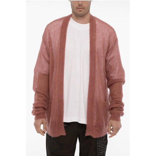 Openwork Mohair and Silk VIVIENNE Cardigan