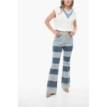 Andersson Bell Patch Pockets Patchwork Jeans 28cm
