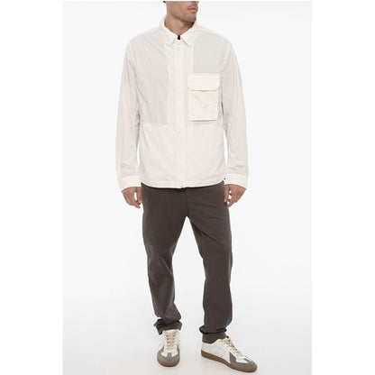 Ten c Nylon Lightweight Jacket with Breast Pocket