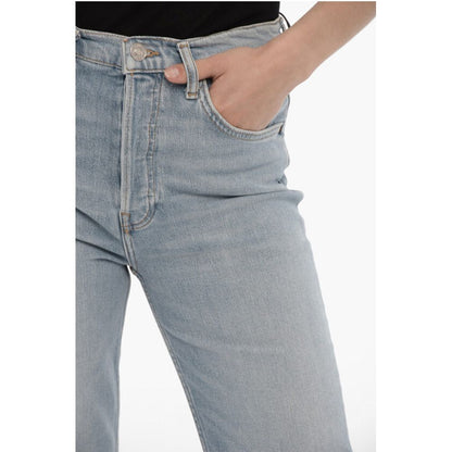 RE/DONE Straight Leg Stretch Denim 70s STOVE PIPE Jeans 18cm