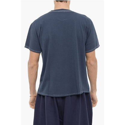 Wild Donkey Crew-Neck cotton T-shirt with Frontal Print