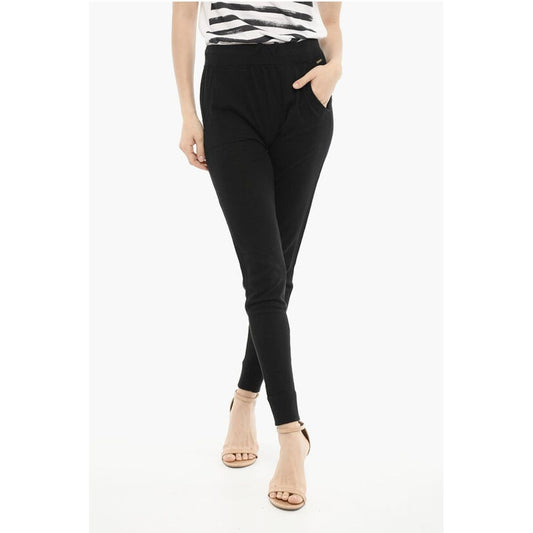 Woolrich Cotton SUMMER Leggings with Side-Mesh
