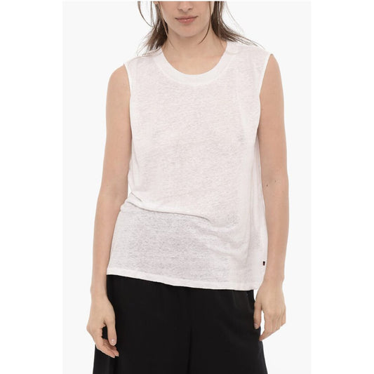 Woolrich Crew-Neck Double Fabric Tank Top