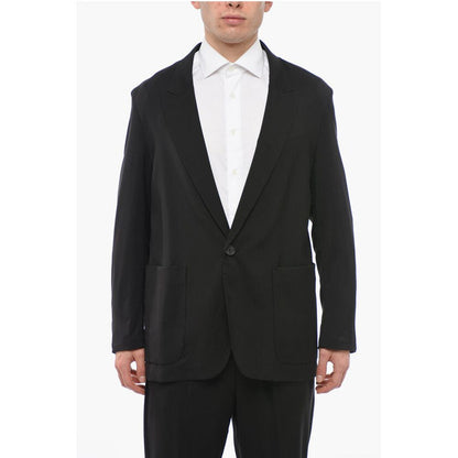Hevo Unlined CAPITOLO Suit with Peak Lapel