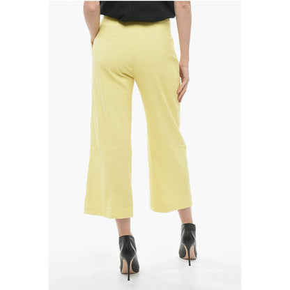 Patou Cotton Blend ICONIC Cropped Fit Pants