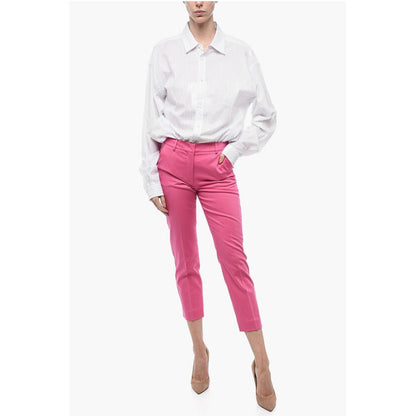 Max Mara WEEKEND Cigarette GINECEO Pants with Cropped Fit