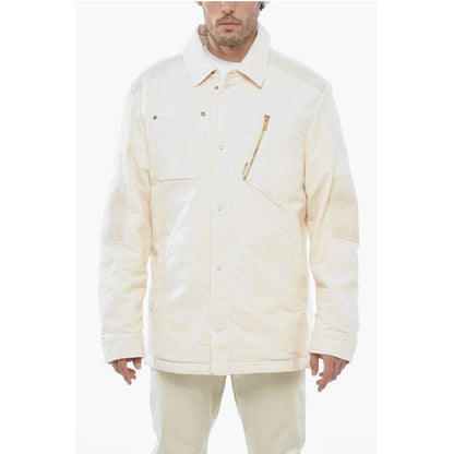 Objects IV Life Padded Overshirt with Patch Detail