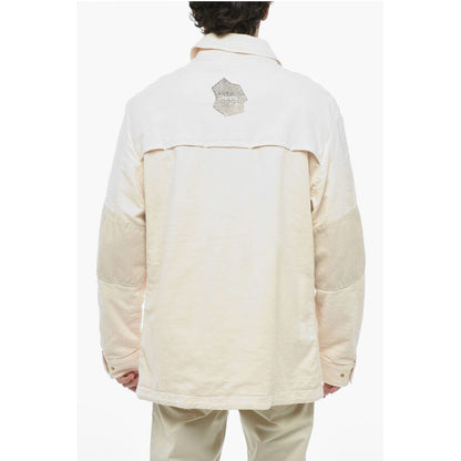 Objects IV Life Padded Overshirt with Patch Detail