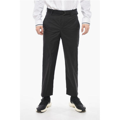 Neil Barrett Loose Fit ANDO Pants with Industrial Belt