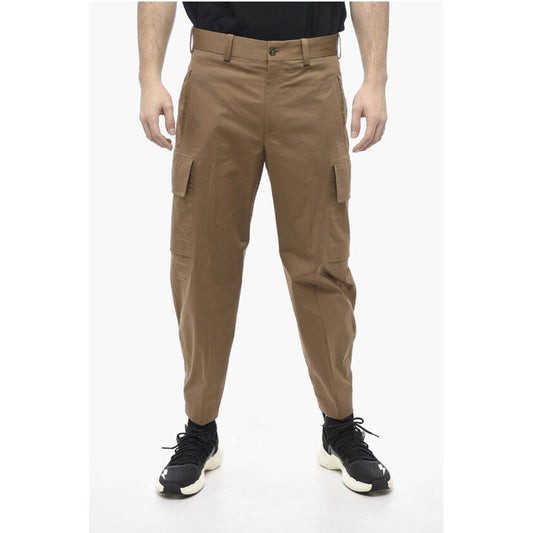Neil Barrett Stretch Cotton FIREMAN Loose Fit Cargo Pants