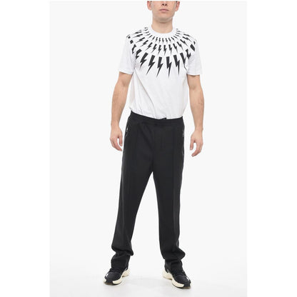Neil Barrett Loose Fit LOUIS Pants with Elastic Waistband