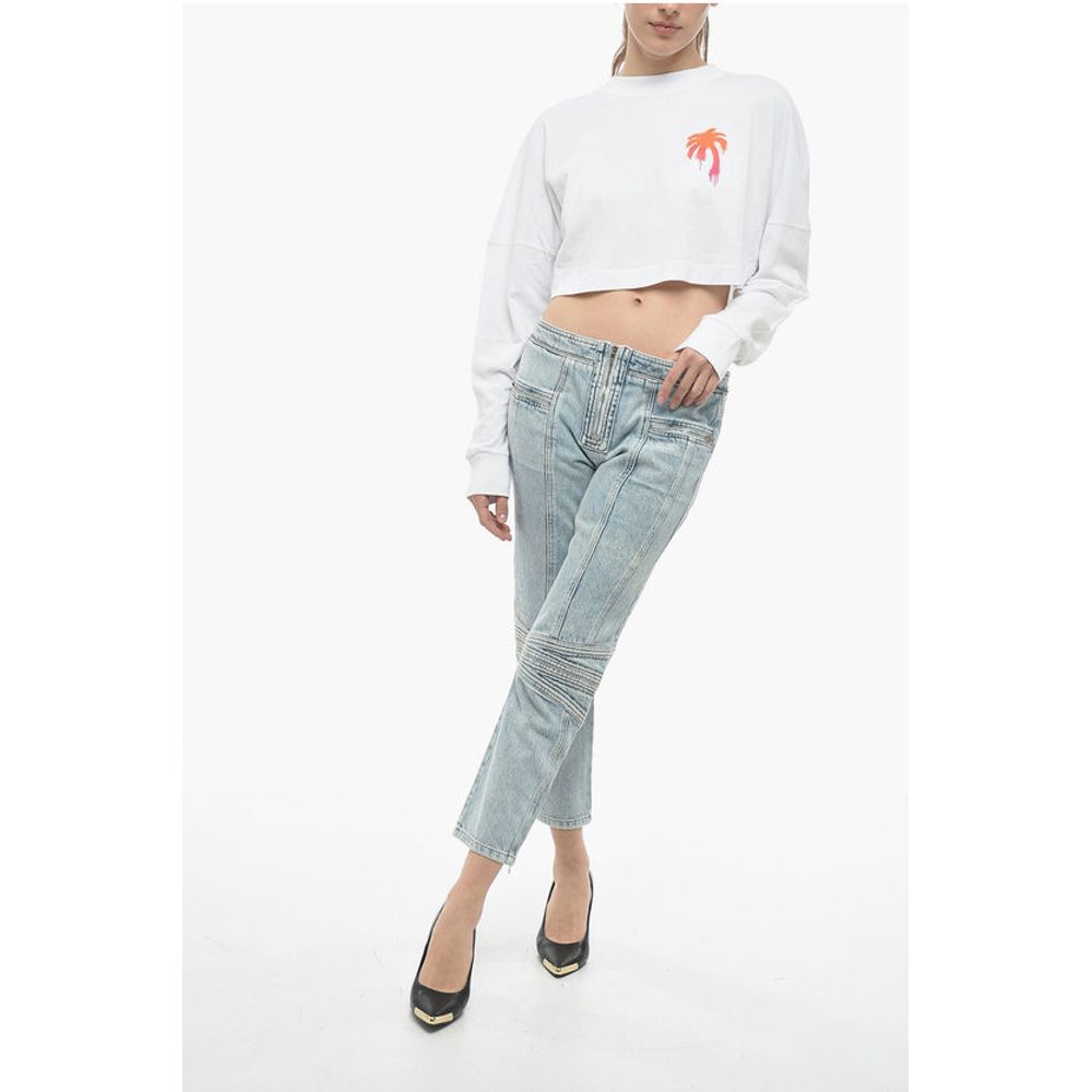 Isabel Marant High Rise LOMA Biker Fit Jeans
