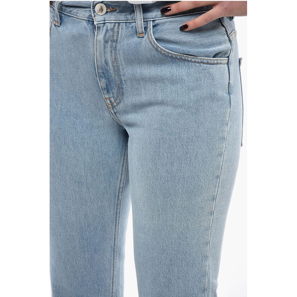 The Attico Light Wash Slim Fit Jeans 18cm