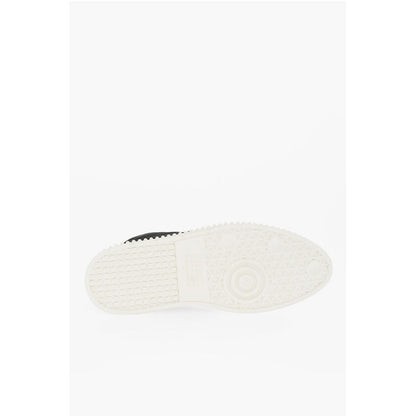 Maison Margiela MM22 Solid Color Cotton High-Top Sneakers