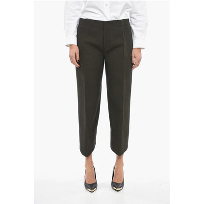 Bottega Veneta Cotton Blend Cropped Pants