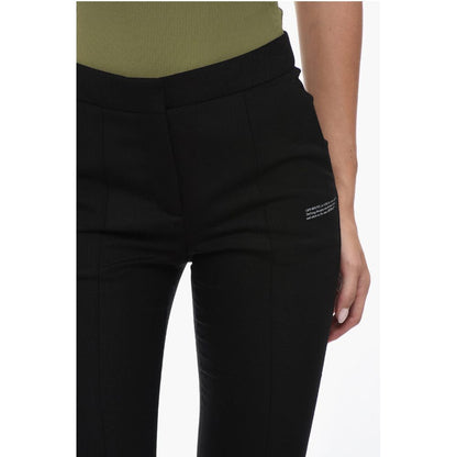 Off-White Flare Fit CORPORATE Pants WIth Bottom Slits