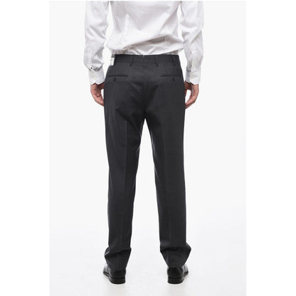 Corneliani Regular Fit Virgin Wool LEADER Pants