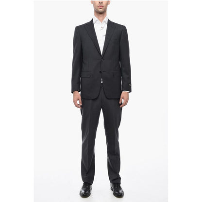 Corneliani Regular Fit Virgin Wool LEADER Pants
