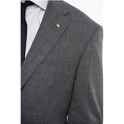 Corneliani CC COLLECTION Notch Lapel Virgin Wool Blend RIGHT Suit