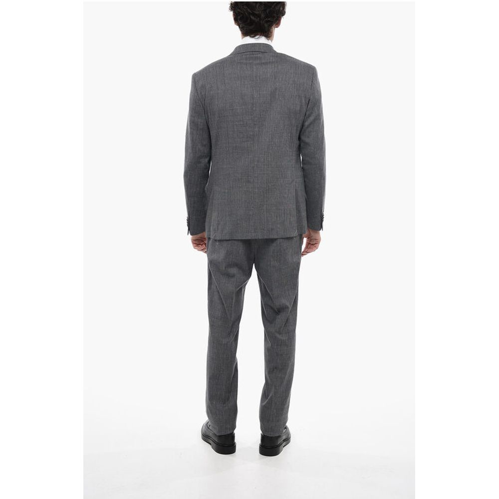 Corneliani CC COLLECTION Notch Lapel Virgin Wool Blend RIGHT Suit