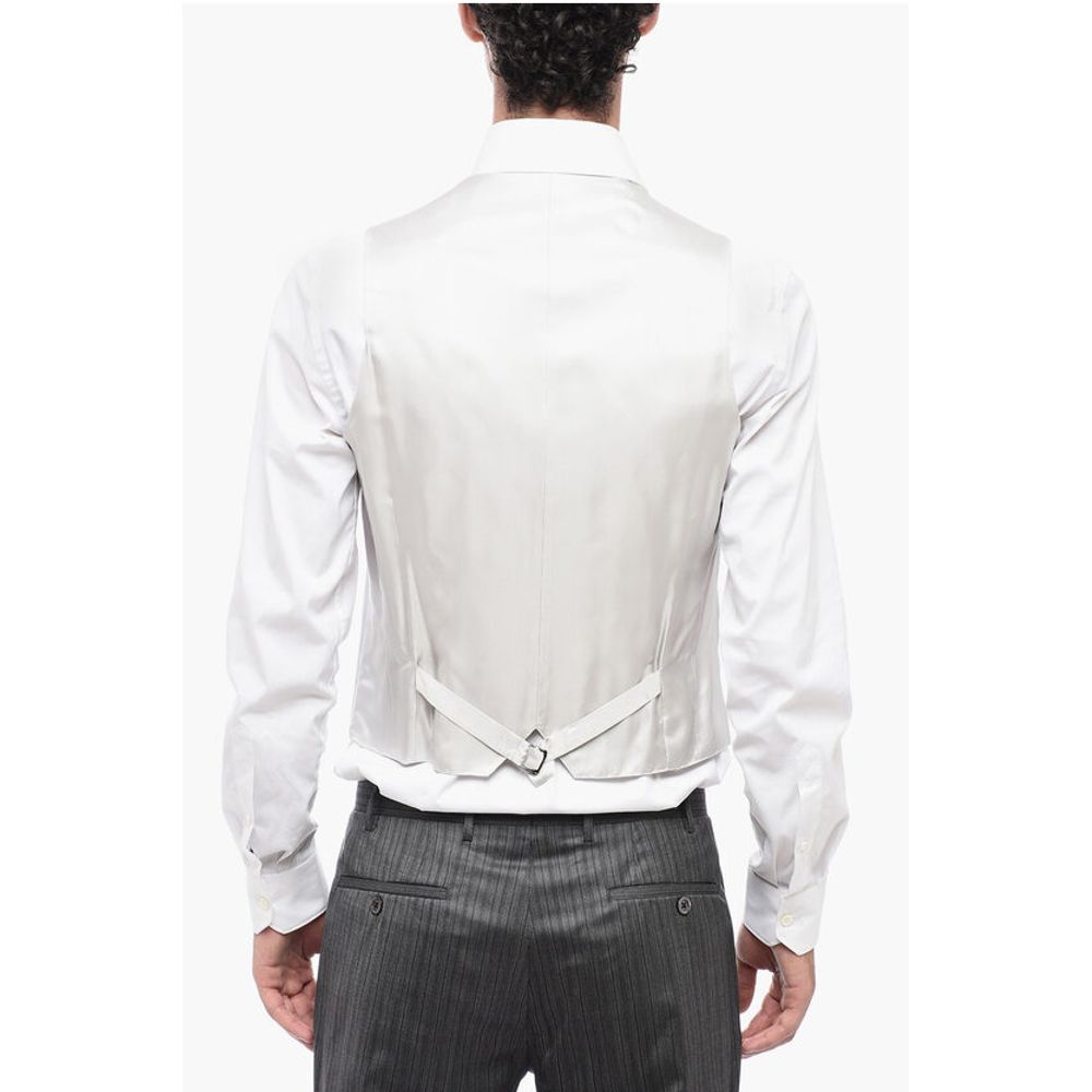 Corneliani CC COLLECTION 3-Piece CERIM.RESET Suit with Pinstriped Pants